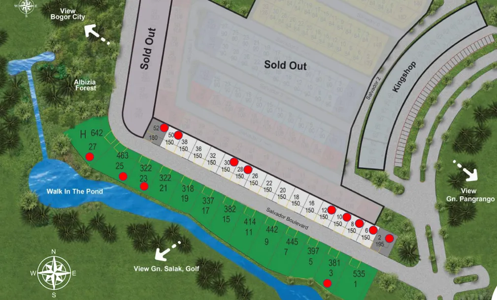 Siteplan SVB (Salvador Boulevard)