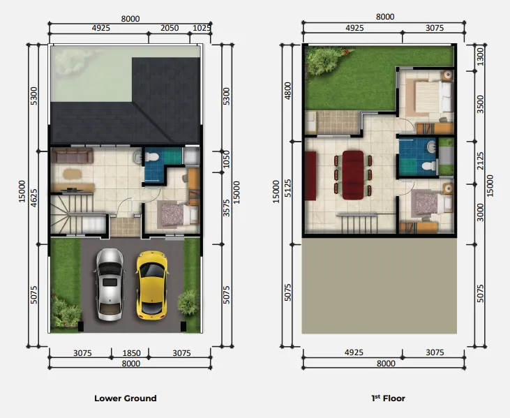 Floor plan for SERENATA