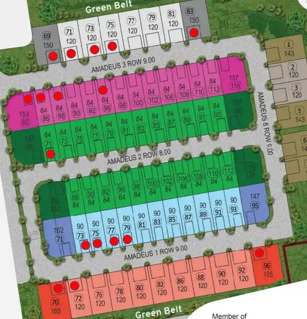 The Amadeus Signature Site Plan - Premium Layout